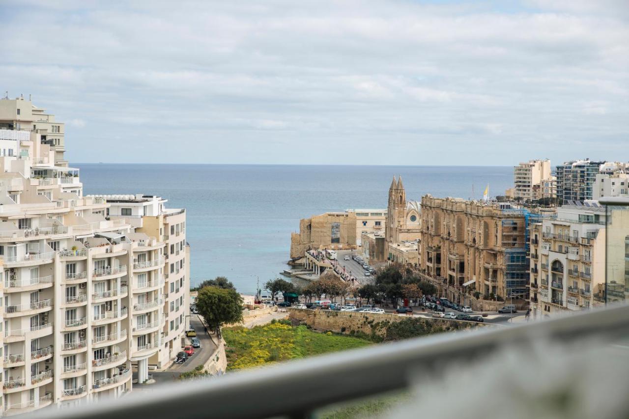 Sea View Apartment 2 Bedrooms 2 Bathrooms, 2 Minutes Away From The Sea Saint Julian's Eksteriør billede
