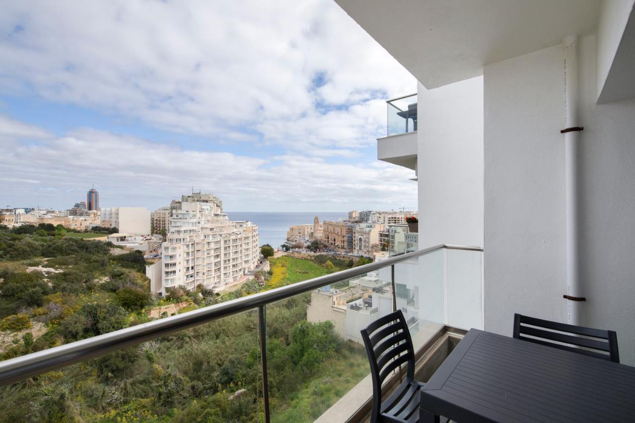 Sea View Apartment 2 Bedrooms 2 Bathrooms, 2 Minutes Away From The Sea Saint Julian's Eksteriør billede