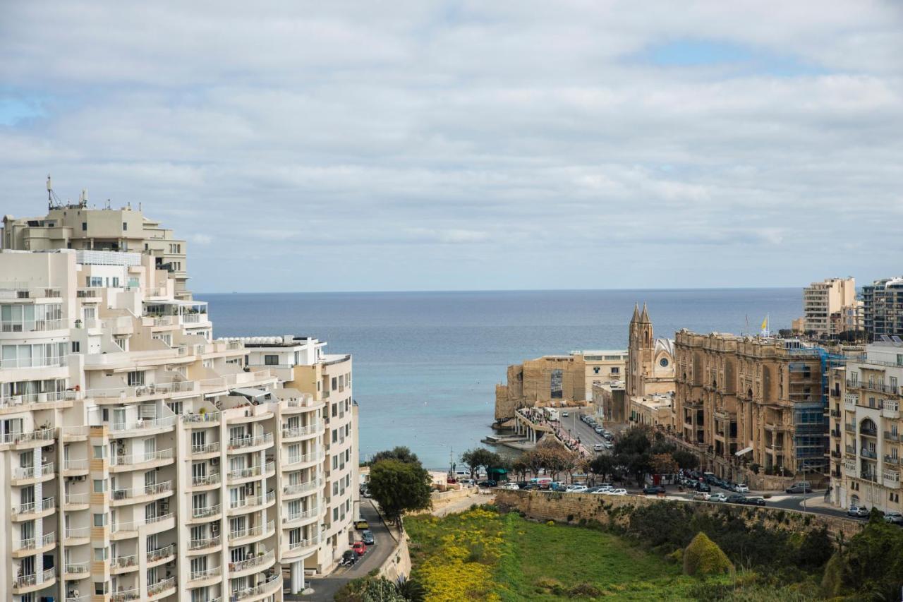 Sea View Apartment 2 Bedrooms 2 Bathrooms, 2 Minutes Away From The Sea Saint Julian's Eksteriør billede